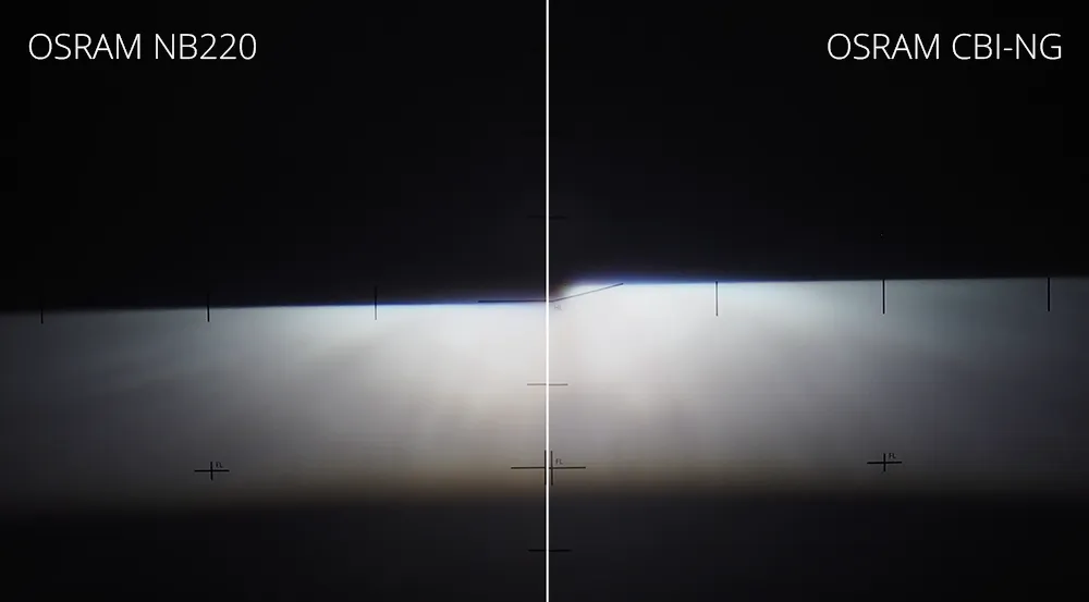 OSRAM NB220 vs CBI-NG