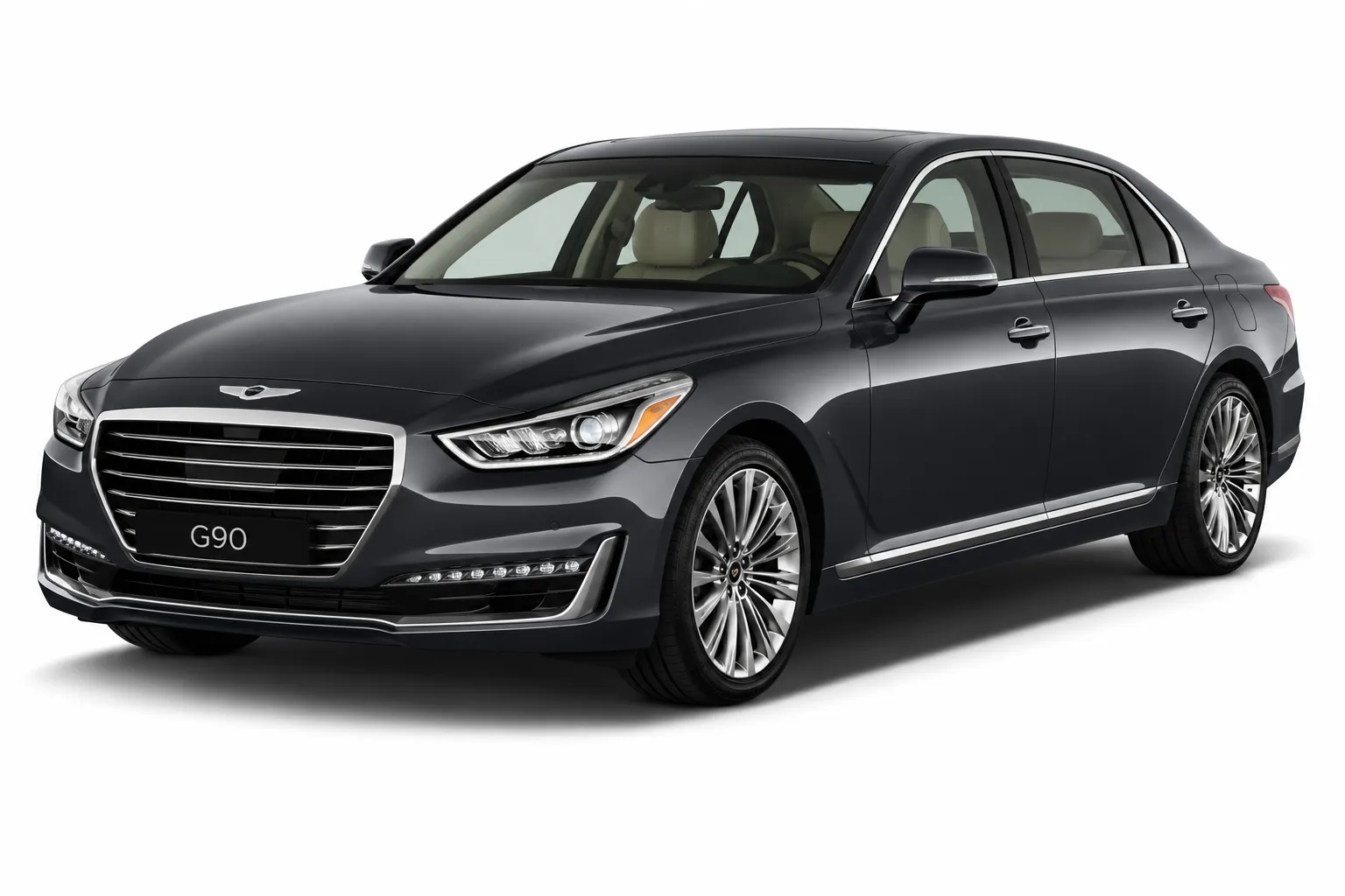 2017 Genesis G90 factory headlights vehicle image