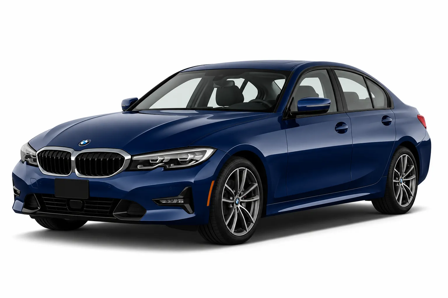 2019 BMW 3 Series factory headlights vehicle image
