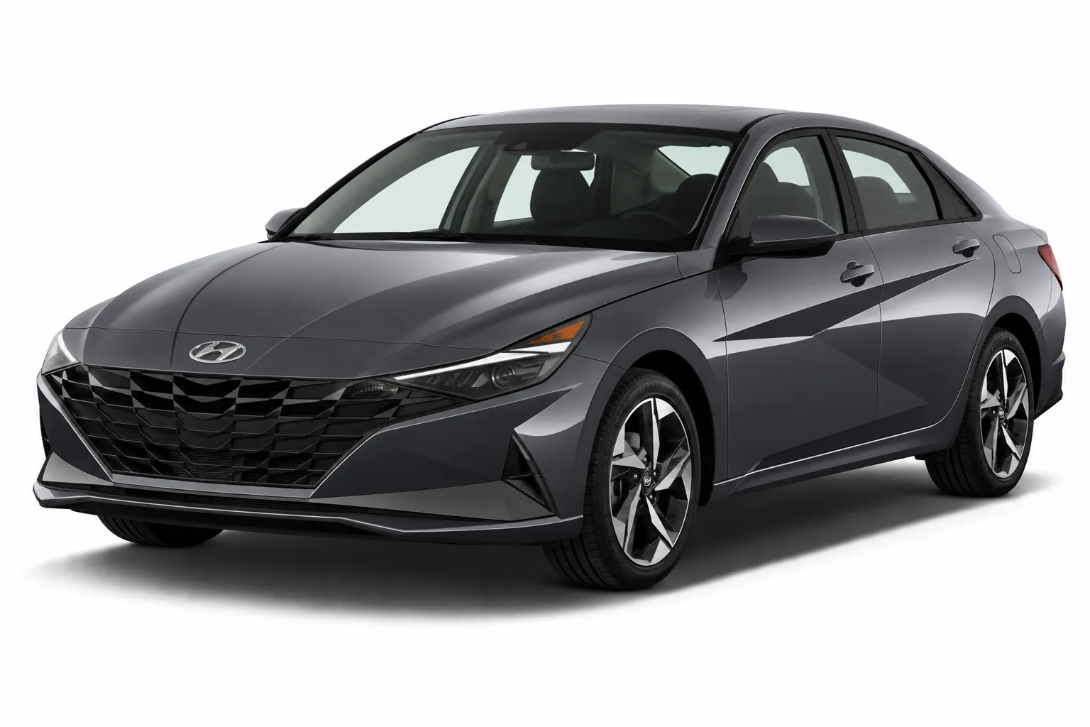 2021 Hyundai Elantra factory headlights vehicle image