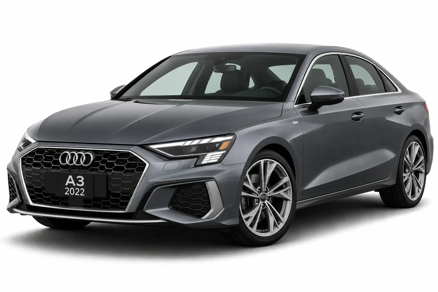 2022 Audi A3 factory headlights vehicle image