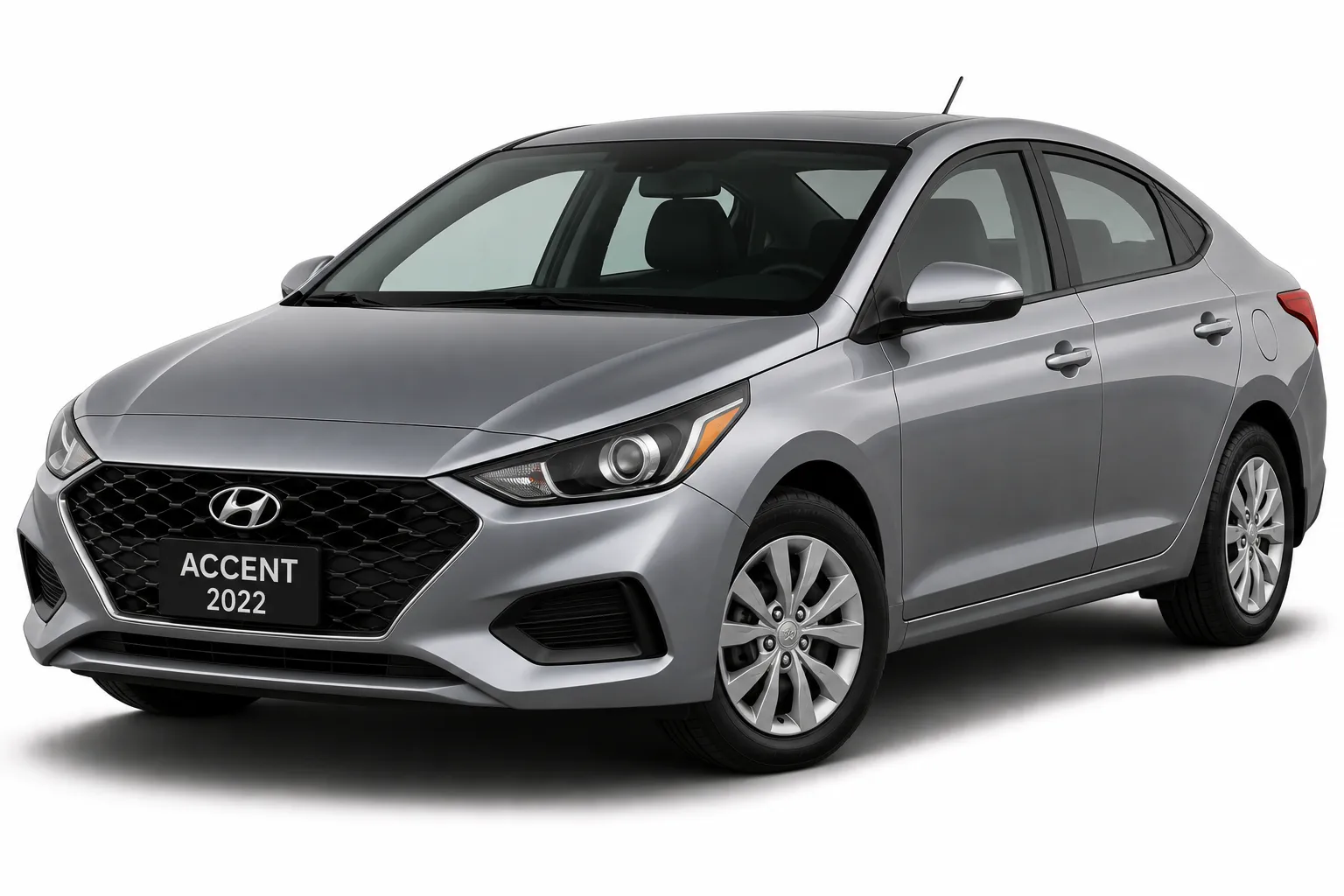 2022 Hyundai Accent factory headlights vehicle image