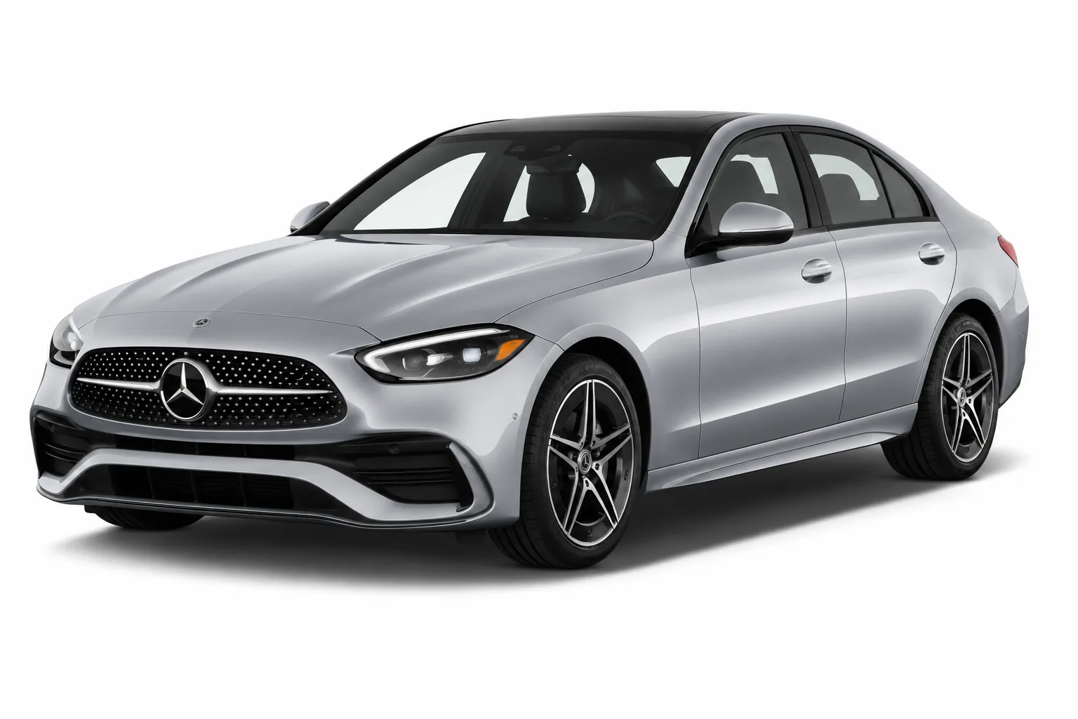 2022 Mercedes-Benz C-Class factory headlights vehicle image
