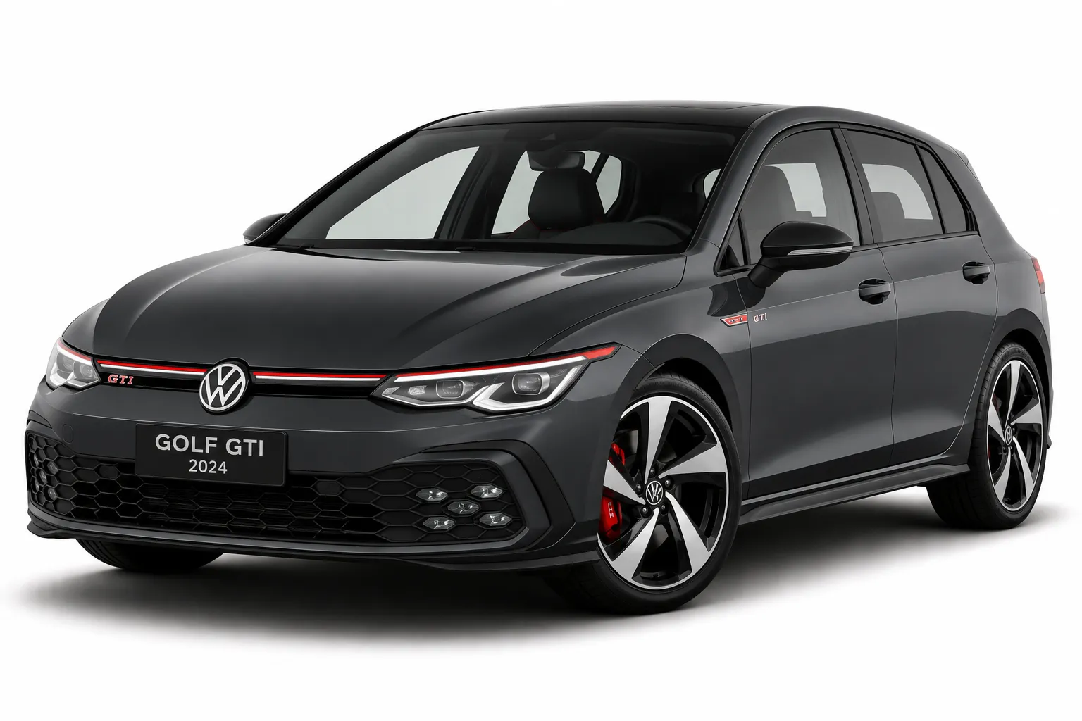 2024 Volkswagen Golf GTI factory headlights vehicle image