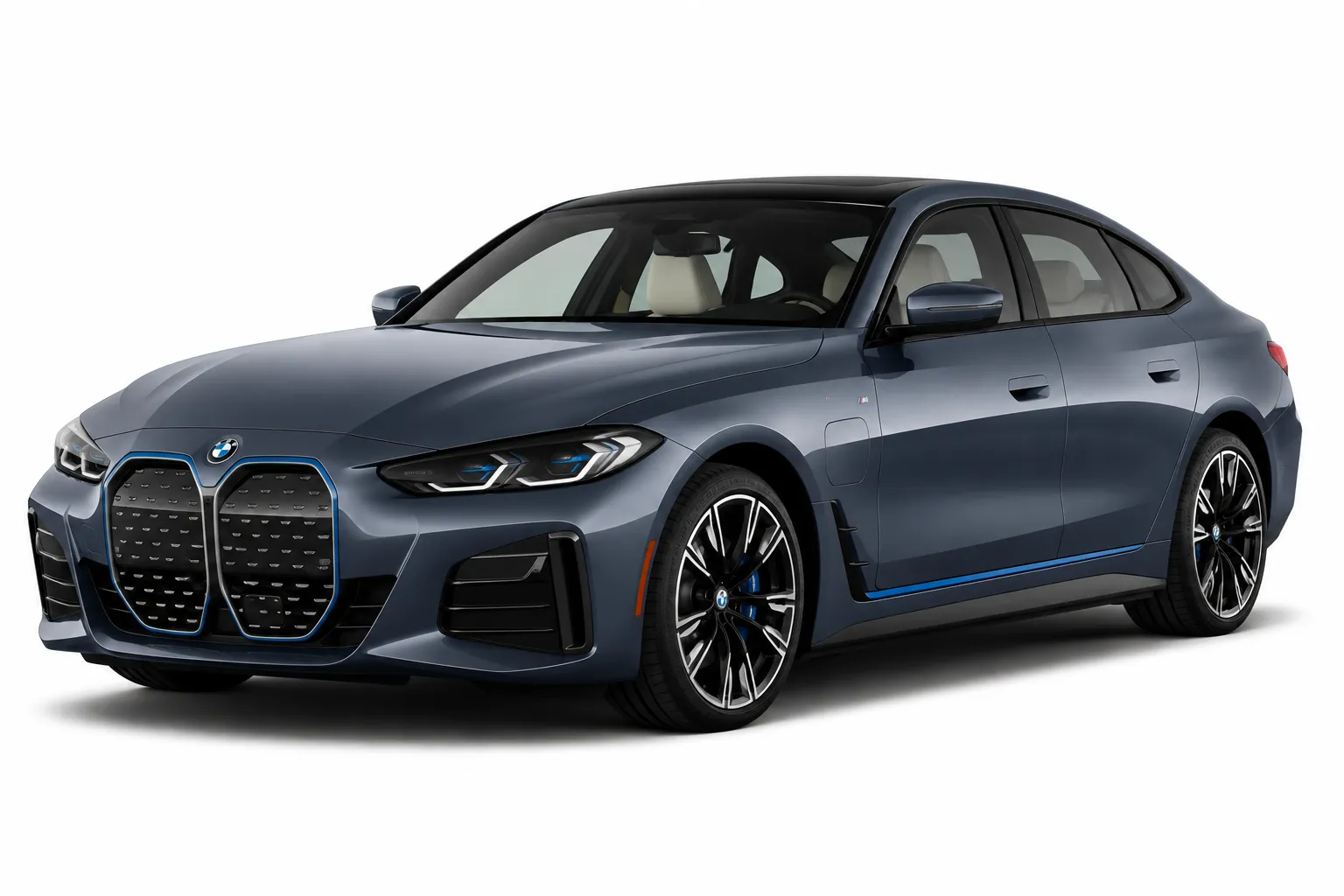 2026 BMW i4 factory headlights vehicle image