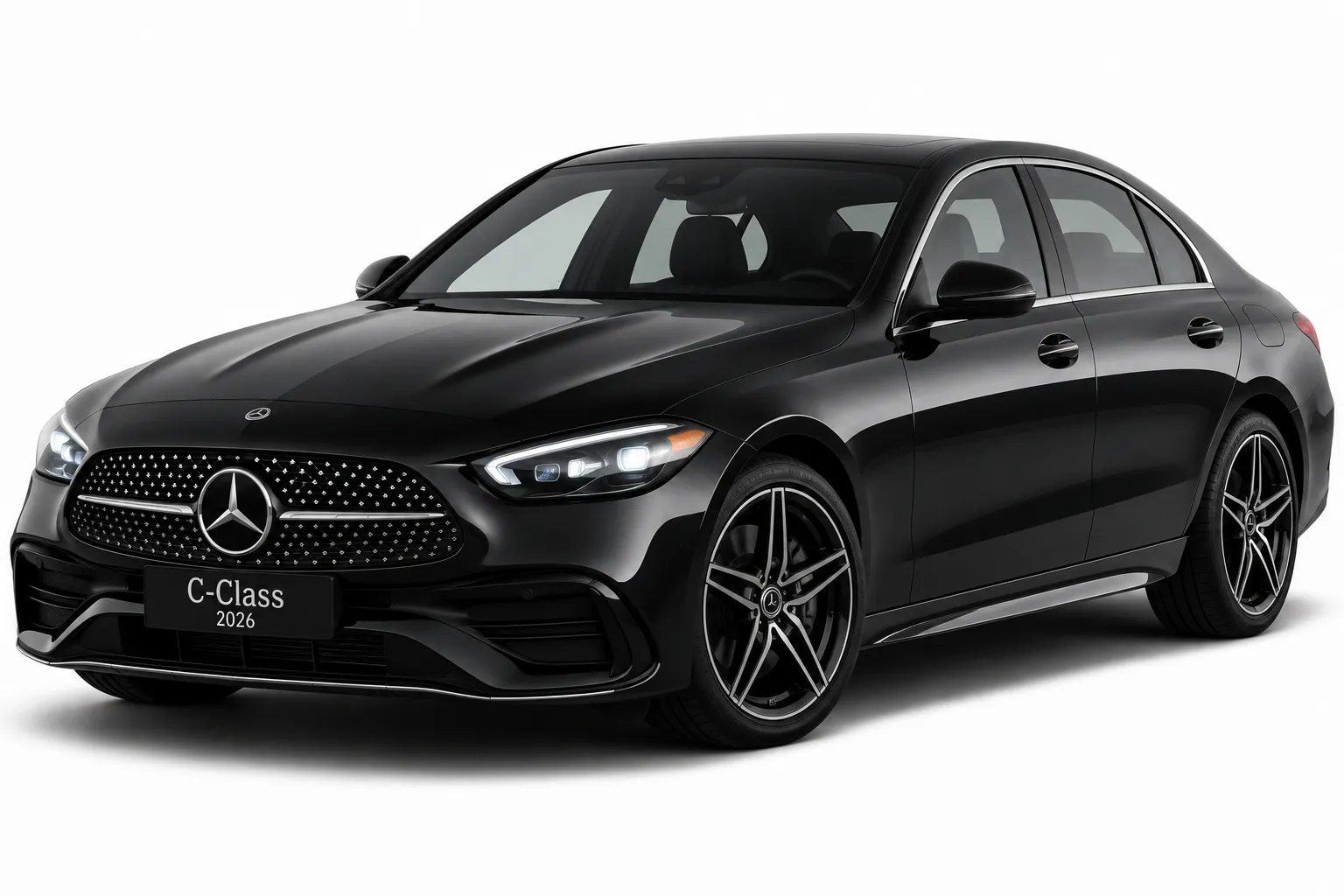 2026 Mercedes-Benz C-Class factory headlights vehicle image
