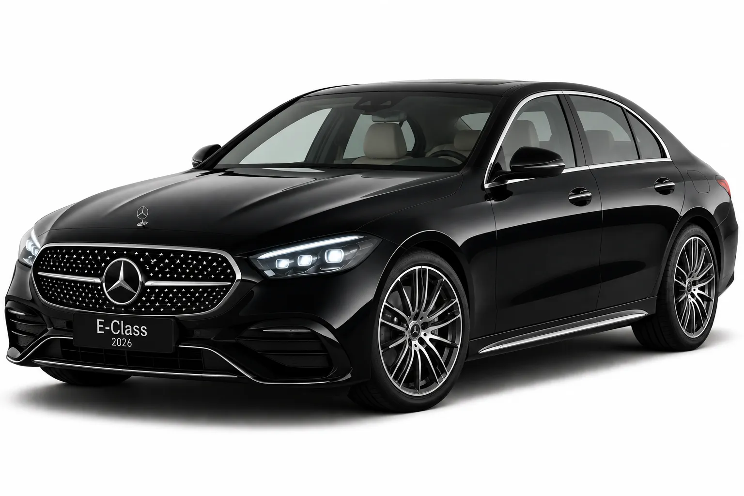 2026 Mercedes-Benz E-Class factory headlights vehicle image