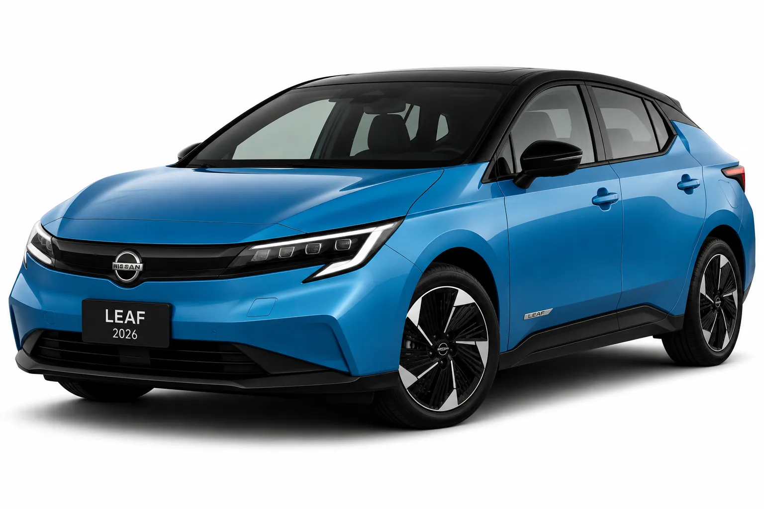 2026 Nissan Leaf factory headlights vehicle image