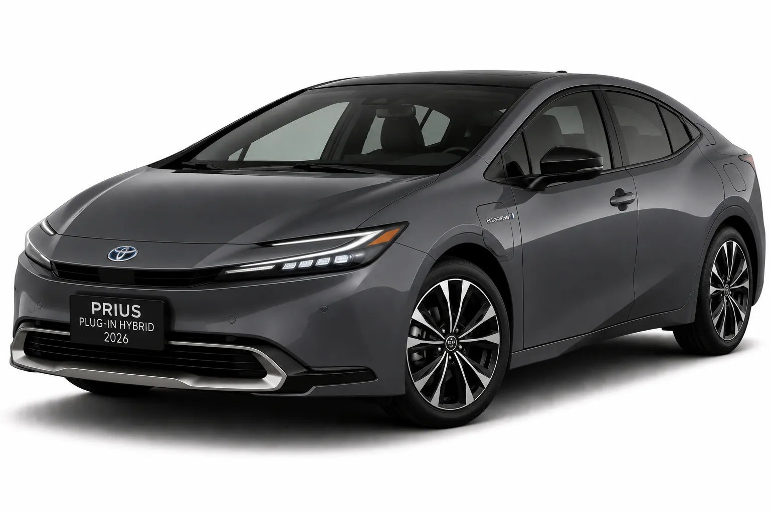 2026 Toyota Prius Plug-in Hybrid factory headlights vehicle image