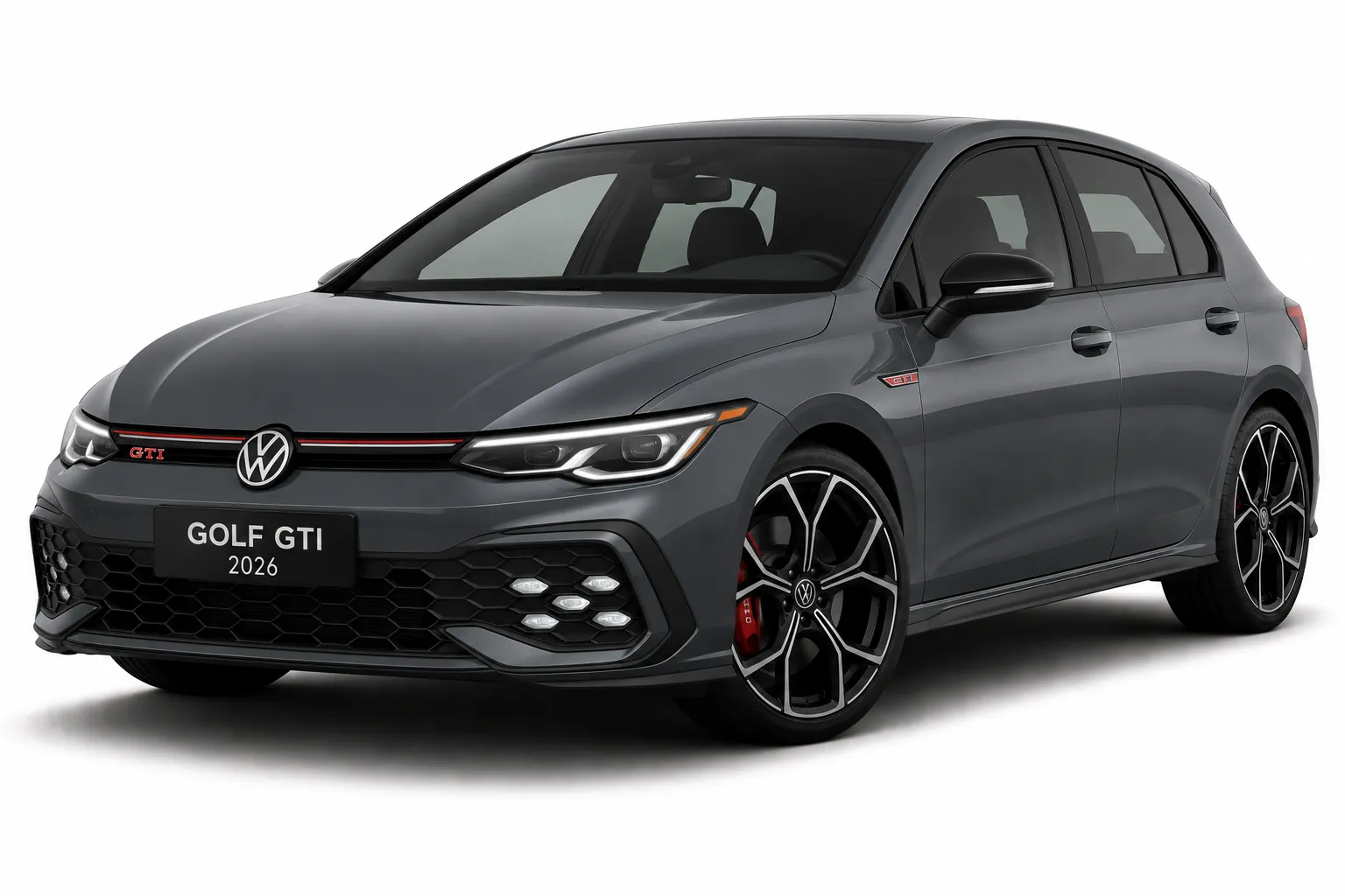2026 Volkswagen Golf GTI factory headlights vehicle image