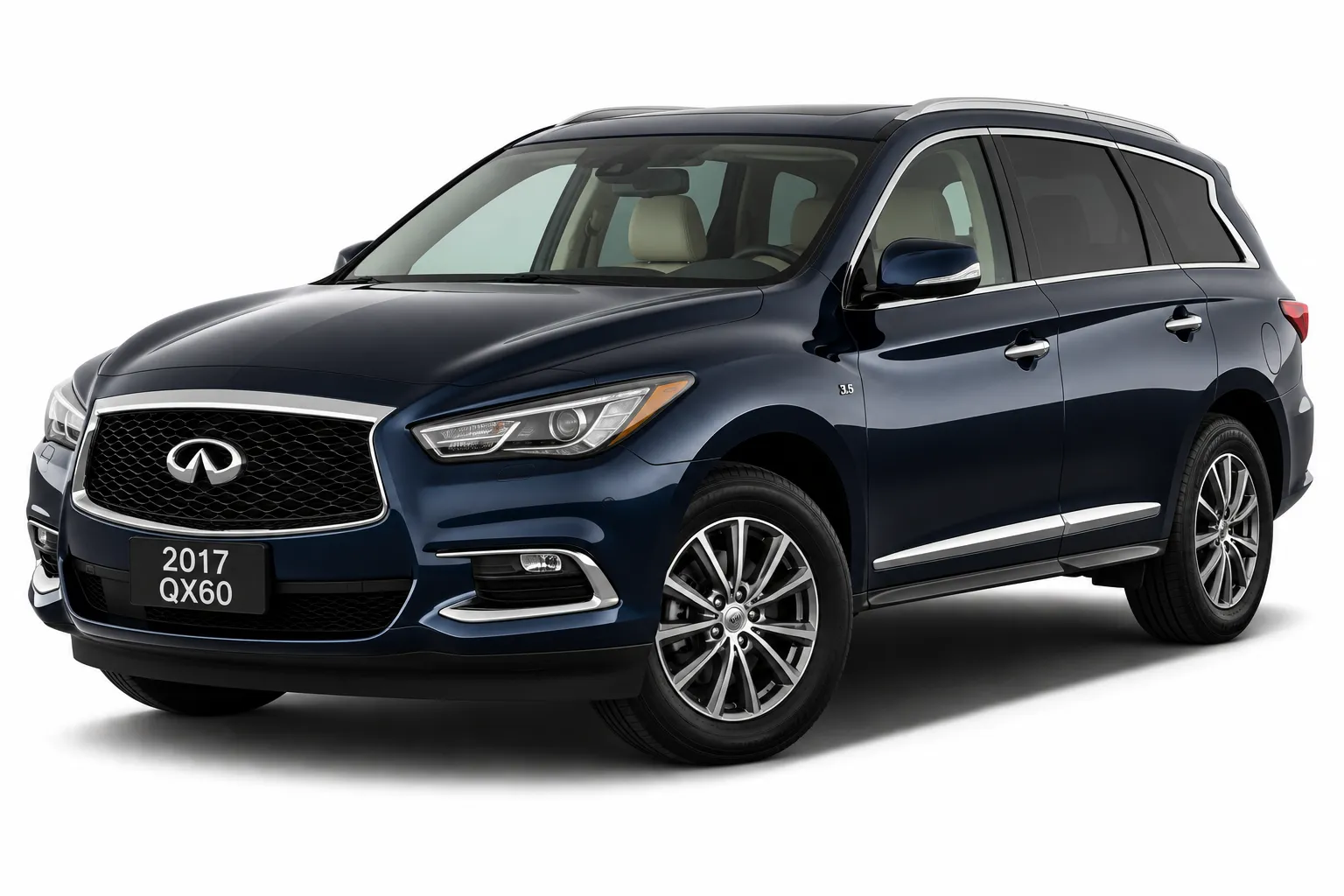 2017 Infiniti QX60 factory headlights vehicle image