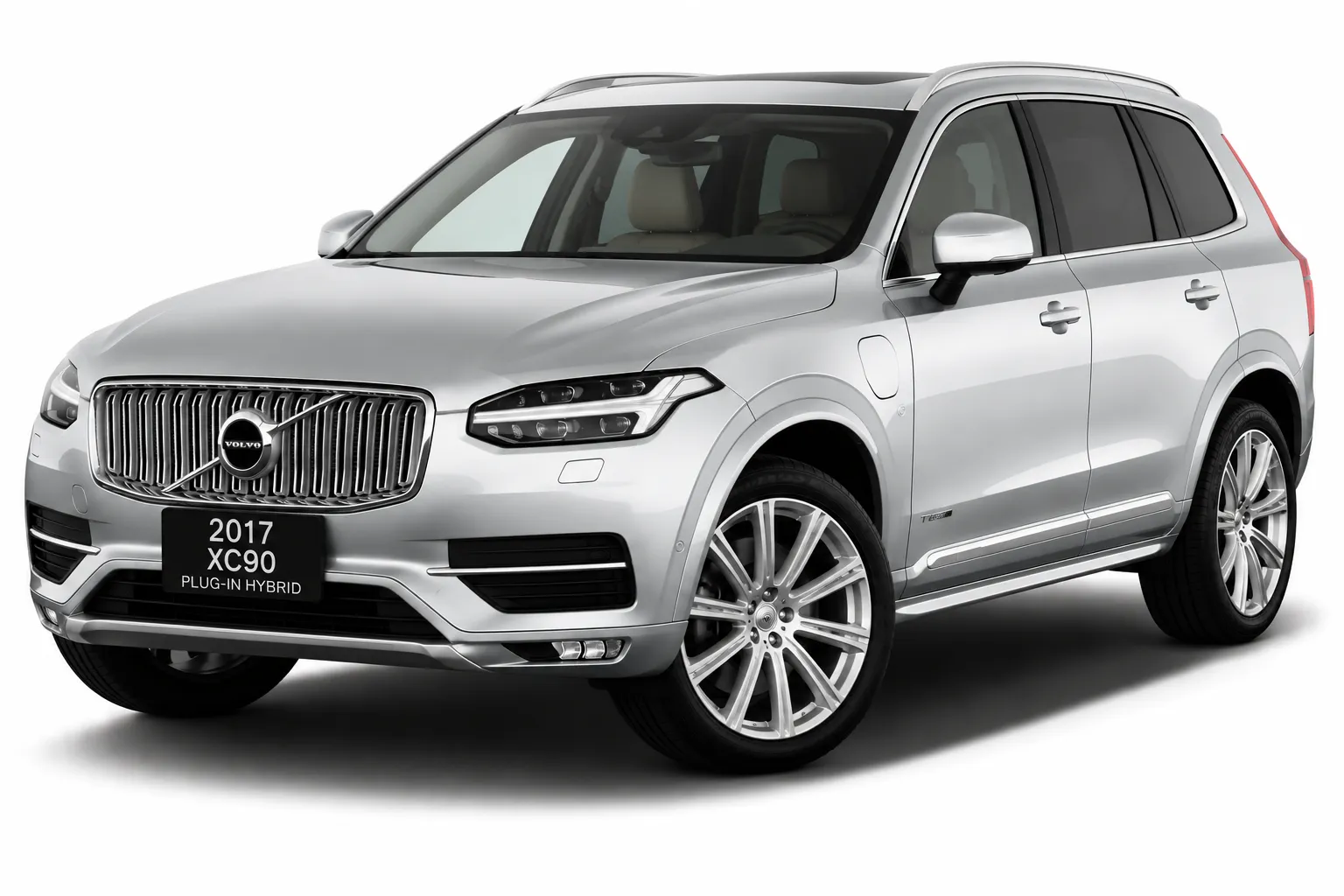2017 Volvo XC90 Plug-in Hybrid factory headlights vehicle image