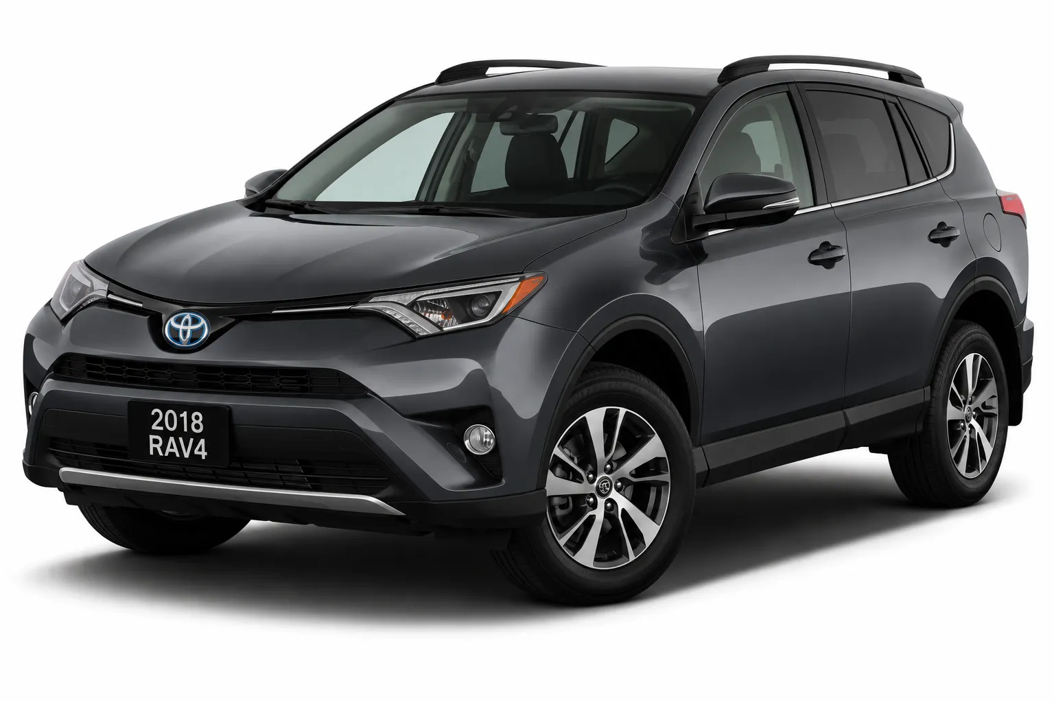 2018 Toyota RAV4 factory headlights vehicle image