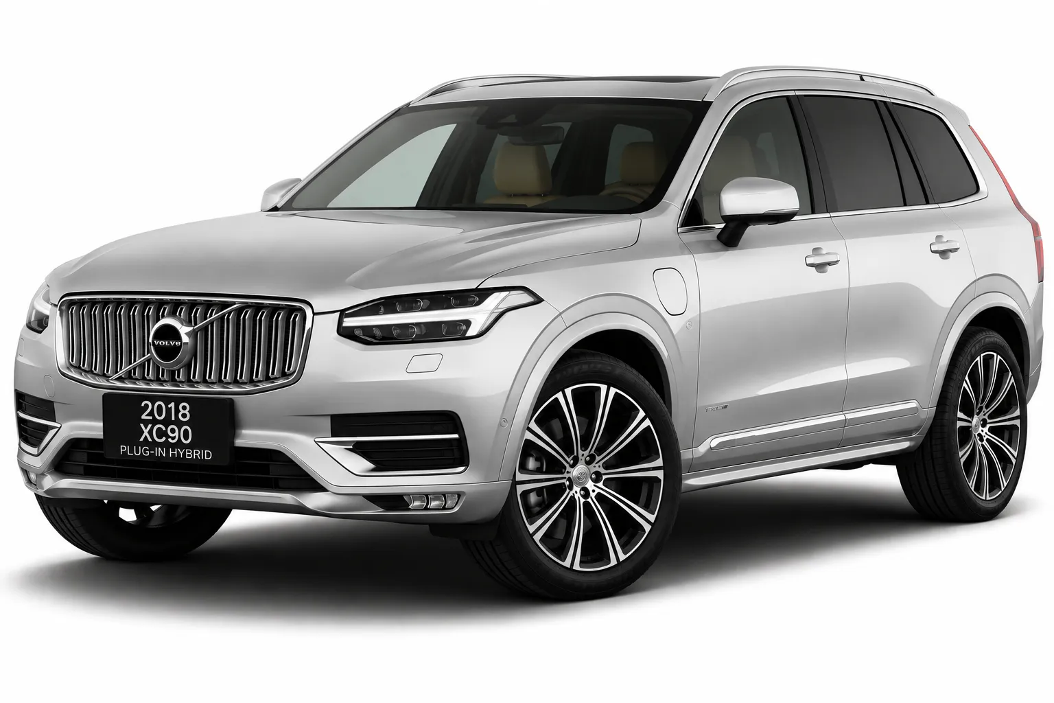 2018 Volvo XC90 Plug-in Hybrid factory headlights vehicle image