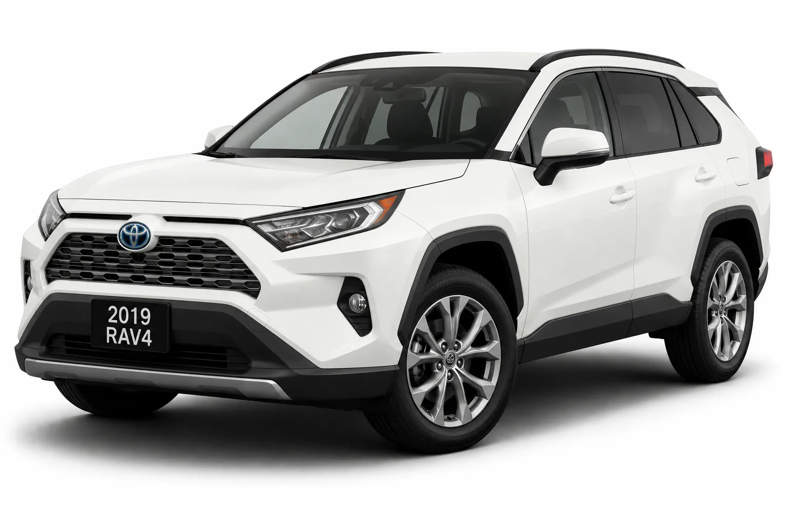 2019 Toyota RAV4 factory headlights vehicle image