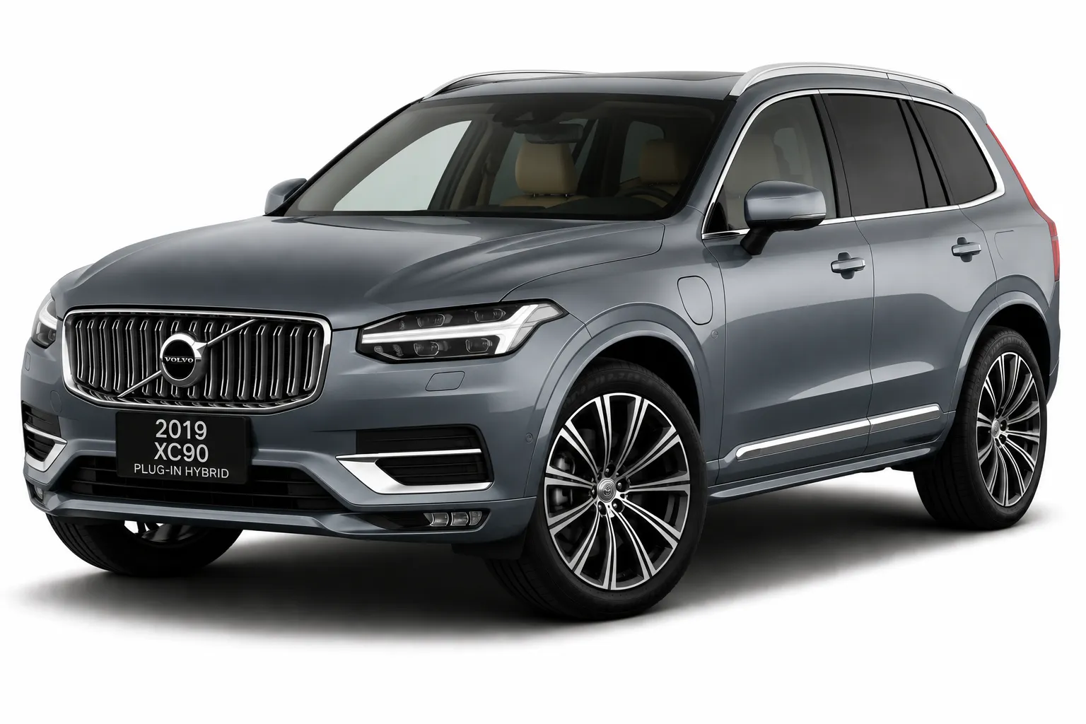 2019 Volvo XC90 Plug-in Hybrid factory headlights vehicle image