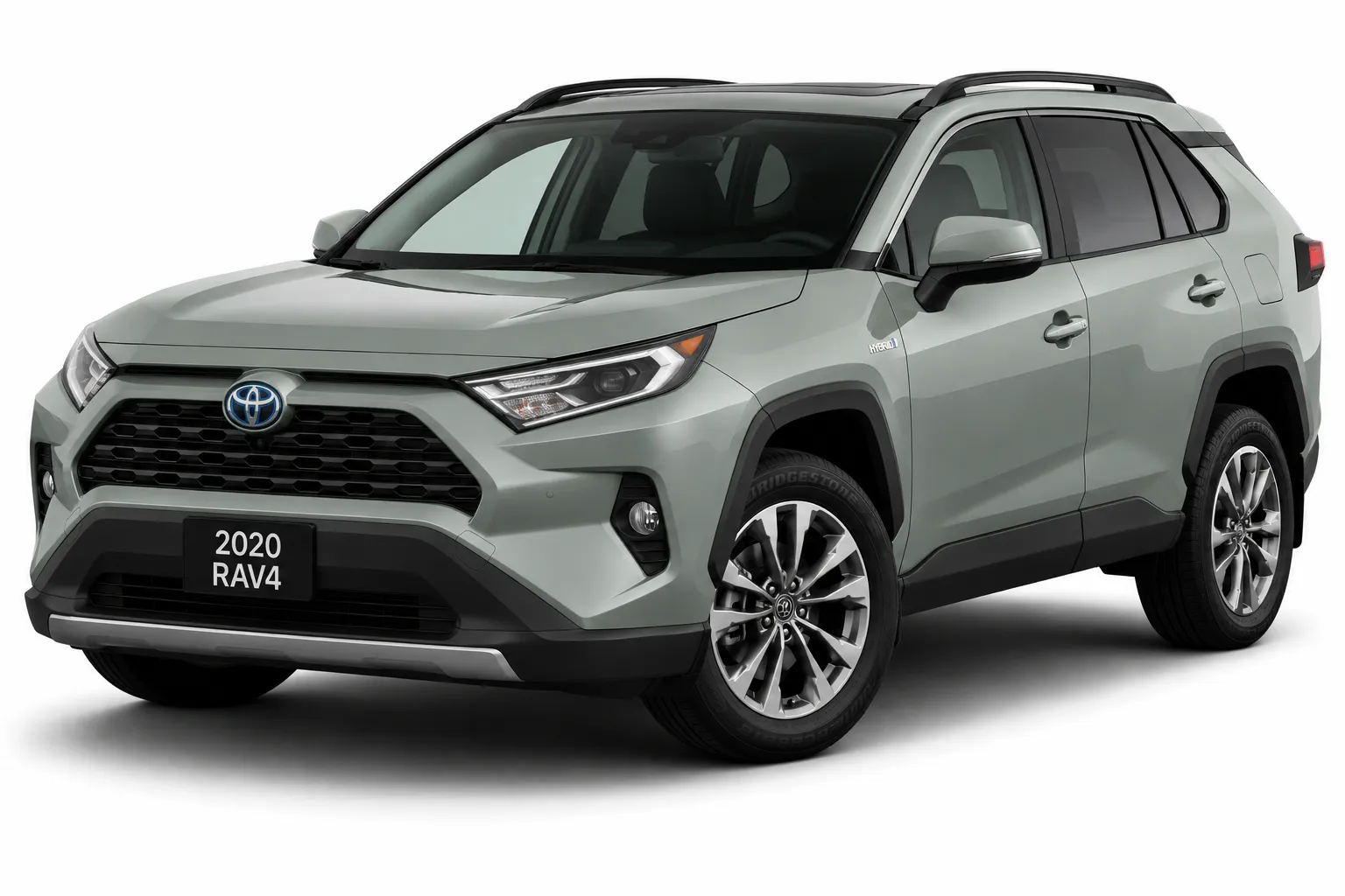 2020 Toyota RAV4 factory headlights vehicle image