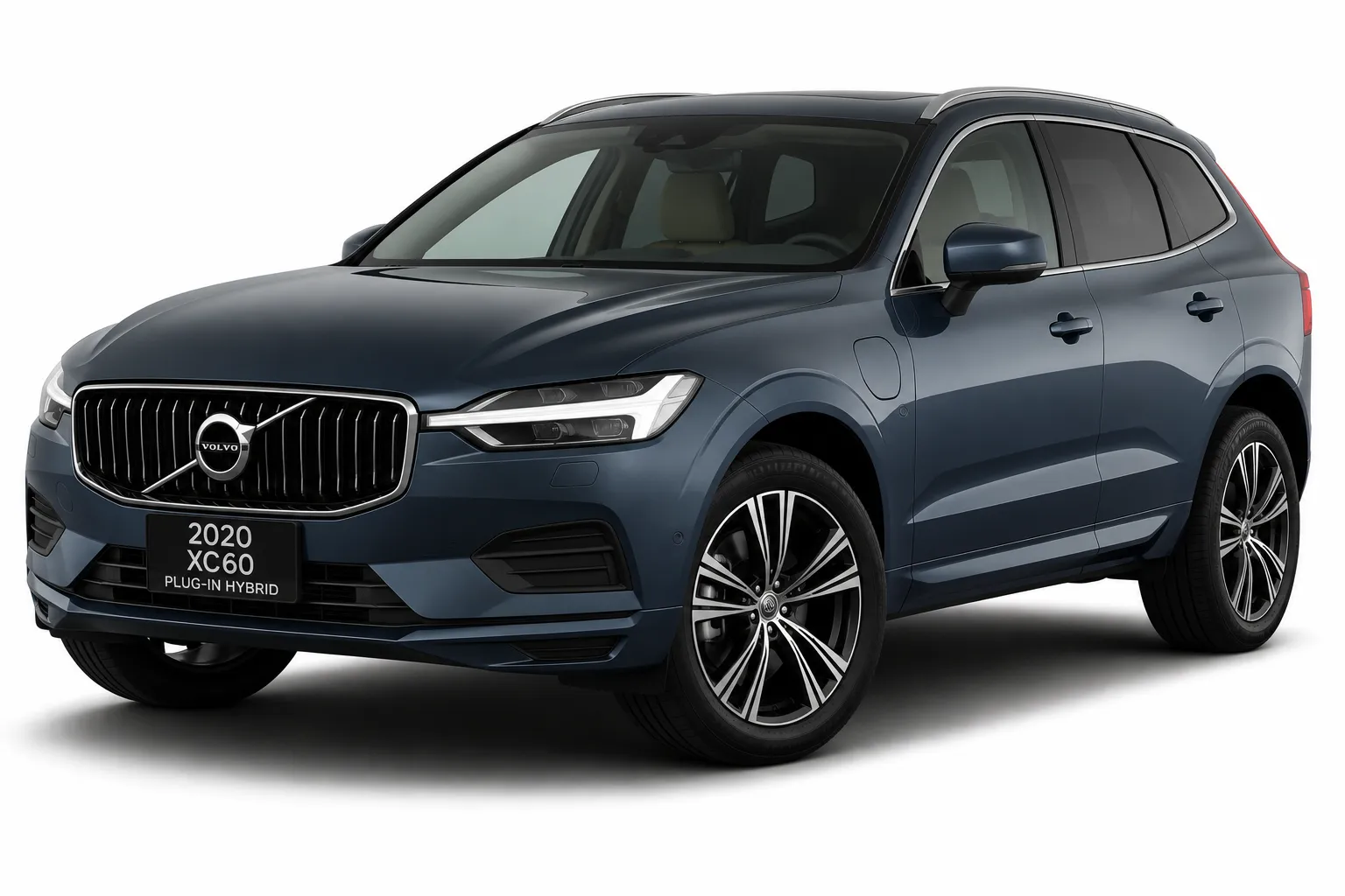 2020 Volvo XC60 Plug-in Hybrid factory headlights vehicle image