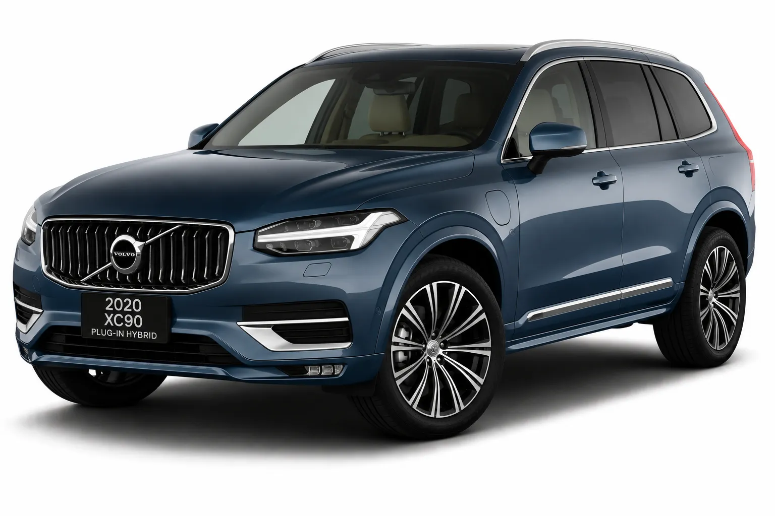 2020 Volvo XC90 Plug-in Hybrid factory headlights vehicle image