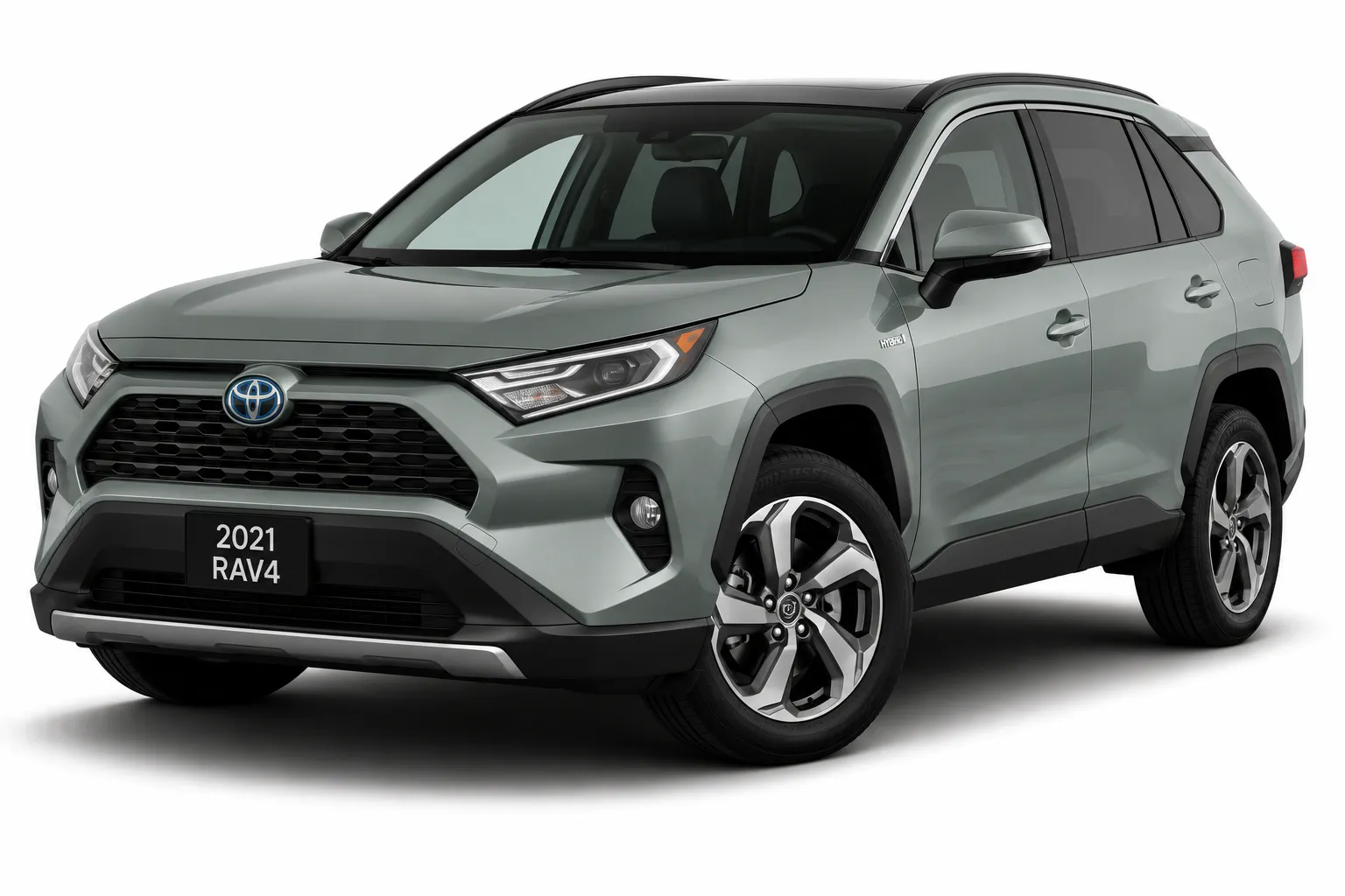 2021 Toyota RAV4 factory headlights vehicle image