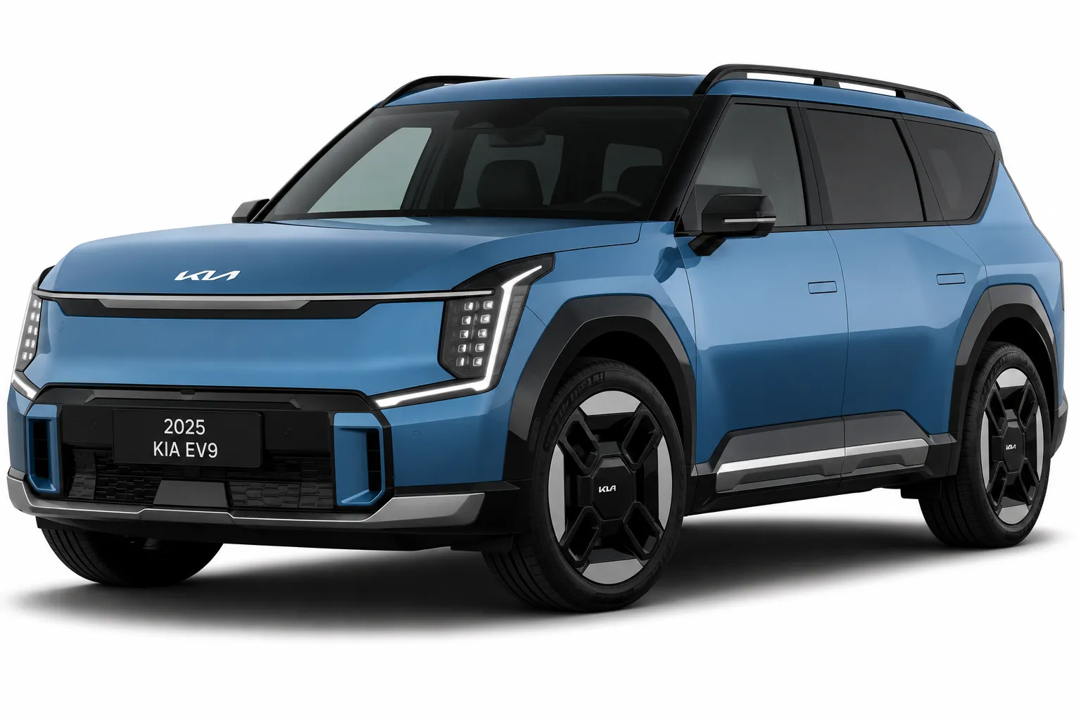 2025 Kia EV9 factory headlights vehicle image