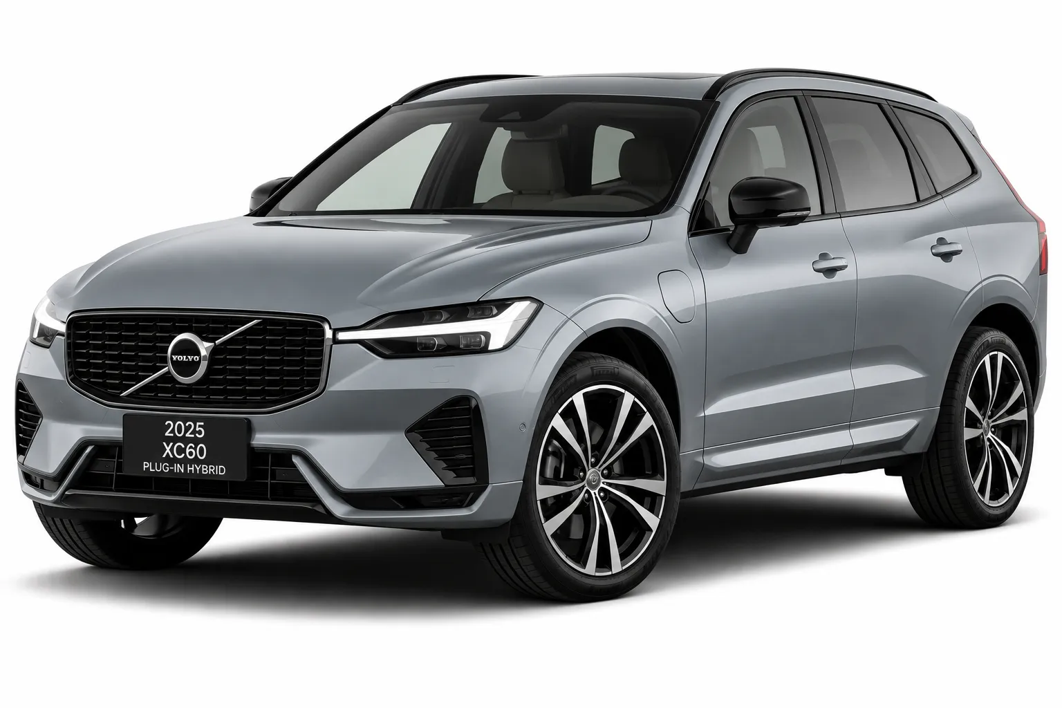 2025 Volvo XC60 Plug-in Hybrid factory headlights vehicle image