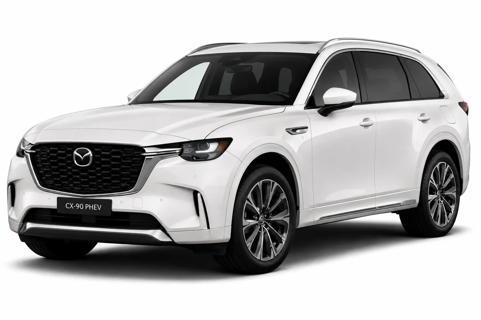 2026 Mazda CX-90 PHEV factory headlights vehicle image