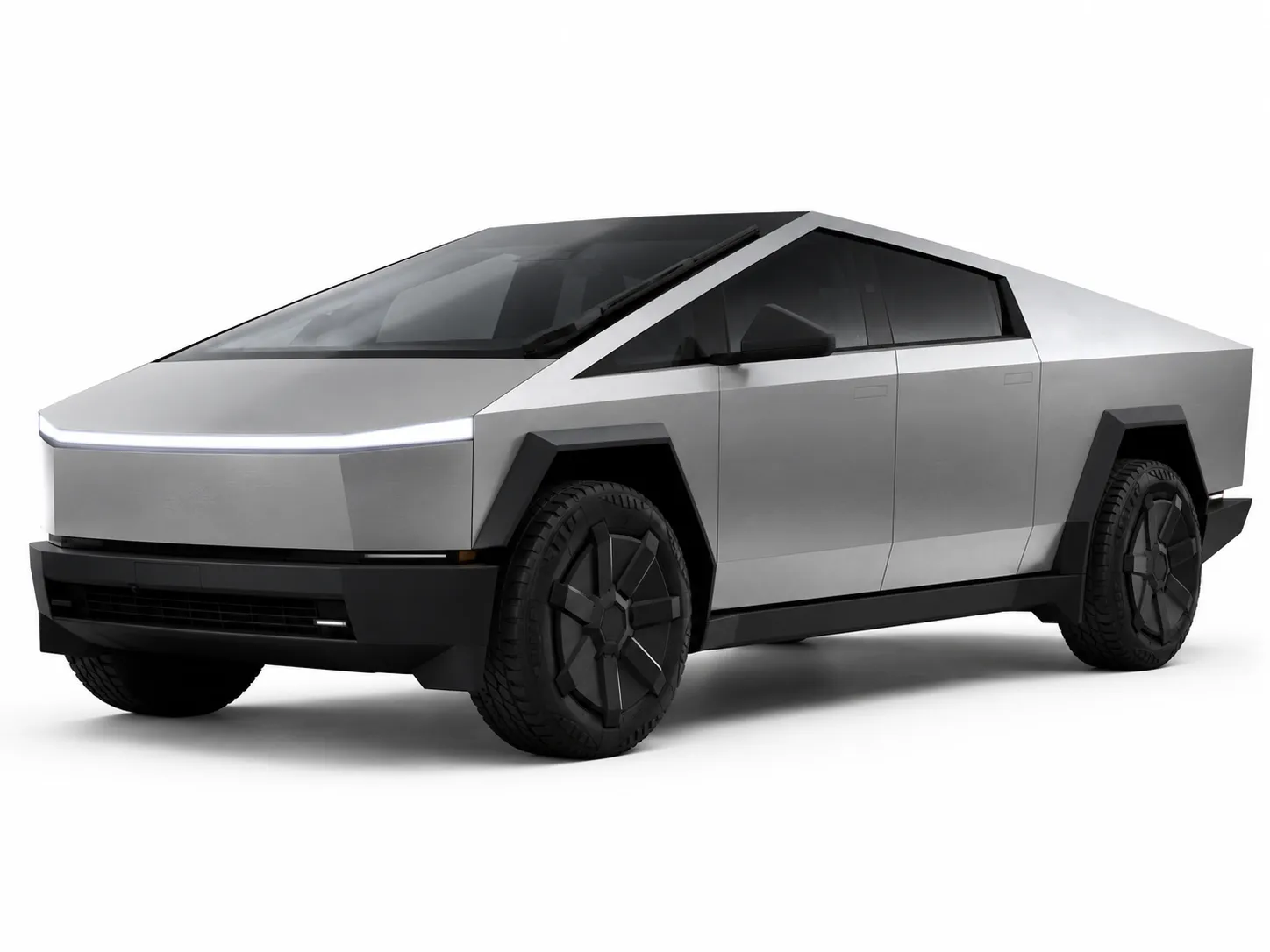2026 Tesla Cybertruck factory headlights vehicle image
