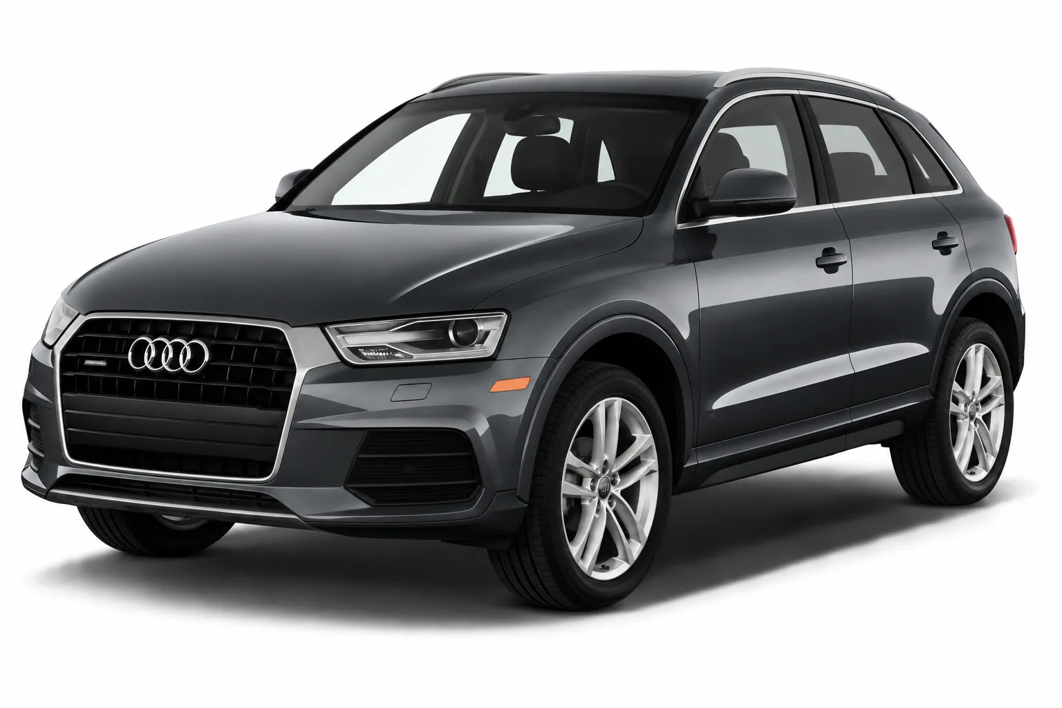 2017 Audi Q3 factory headlights vehicle image