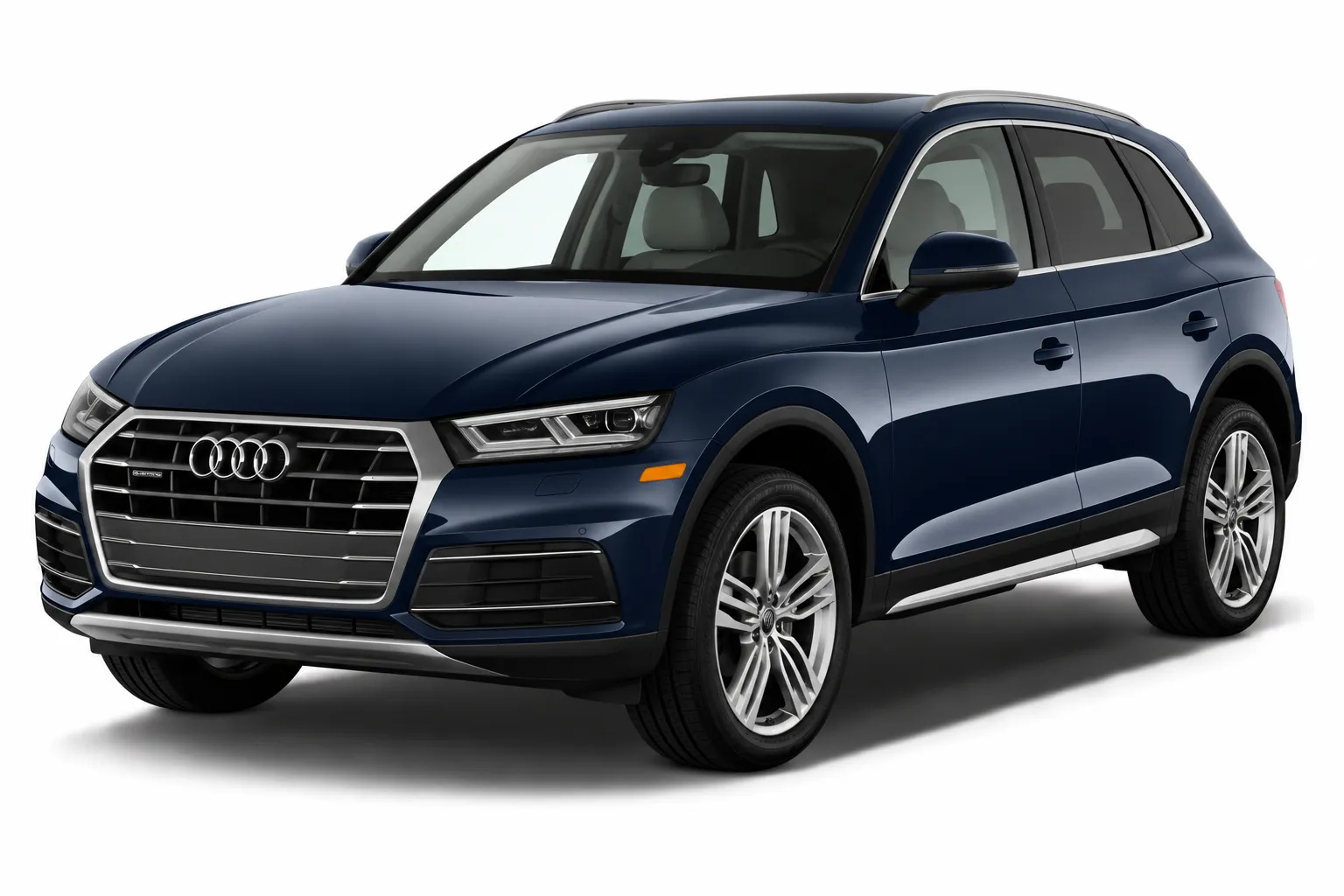 2018 Audi Q5 factory headlights vehicle image