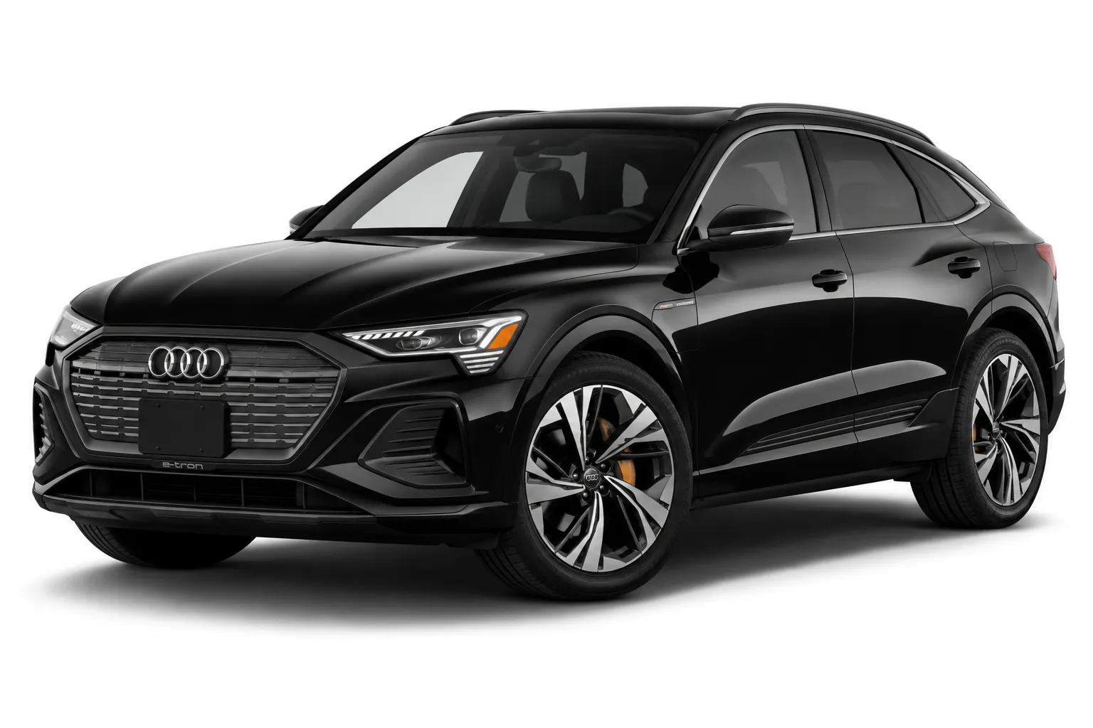 2025 Audi Q8 e-tron factory headlights vehicle image