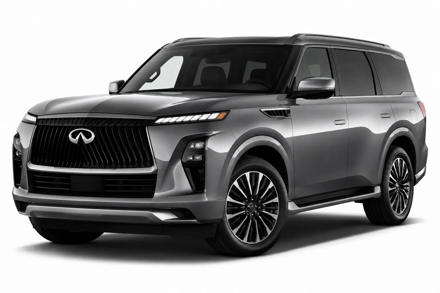 2025 Infiniti QX80 factory headlights vehicle image