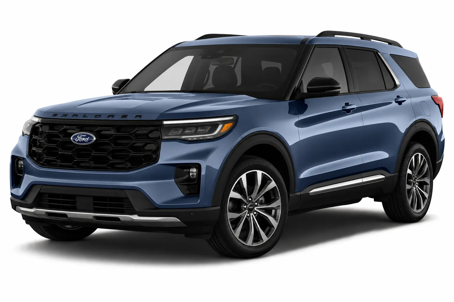2026 Ford Explorer factory headlights vehicle image