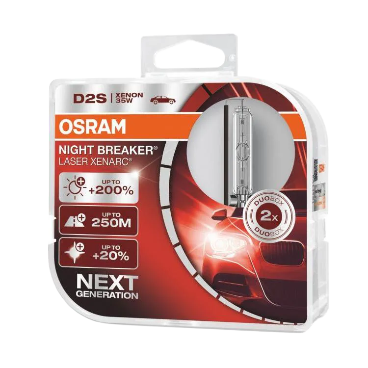 OSRAM Night Breaker Laser Next Gen Xenon bulbs
