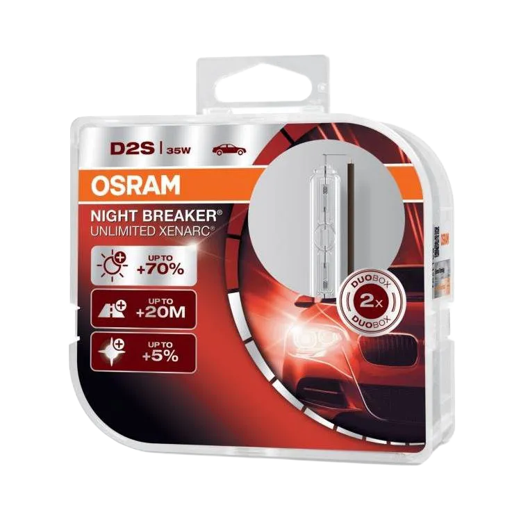 OSRAM Night Breaker Unlimited Xenon bulbs