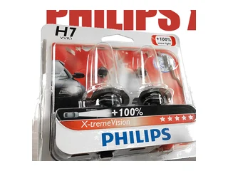 Philips X-tremeVision 100% H7 retail package