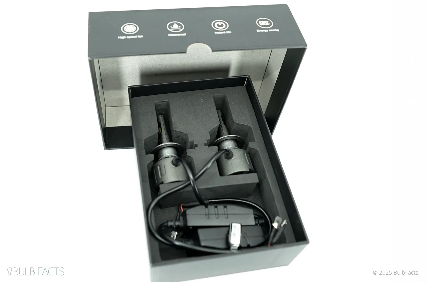 DDM Tuning SaberLED ProX 65W kit inside its retail box
