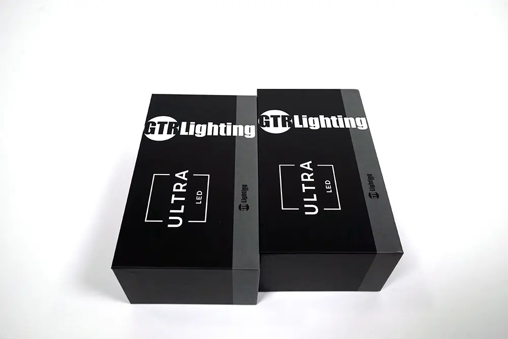 GTR Lighting Ultra Series 2 retail boxes BulbFacts photo