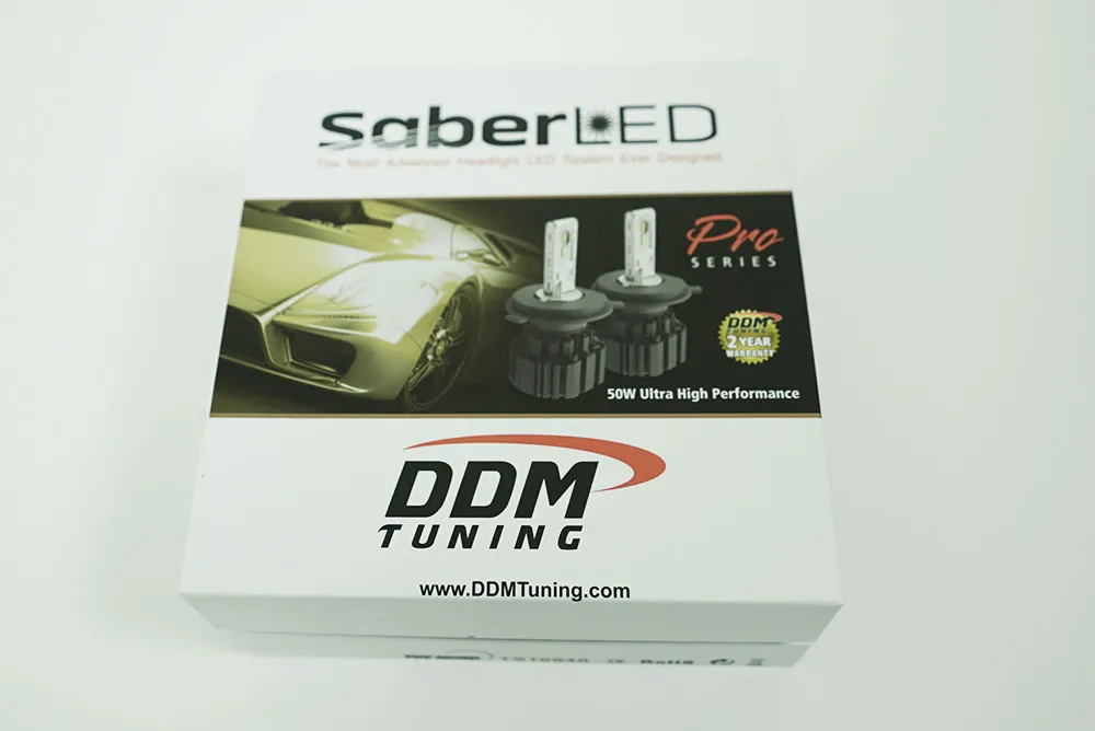 DDM Tuning SaberLED 50W Pro Series retail box
