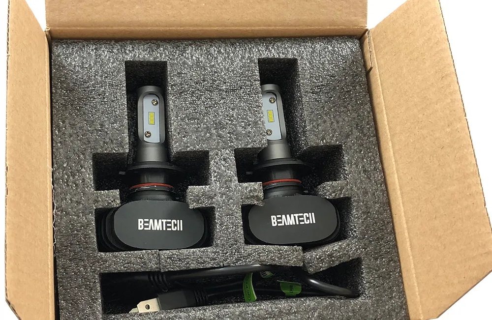 BEAMTECH S1 bulbs in the retail tray