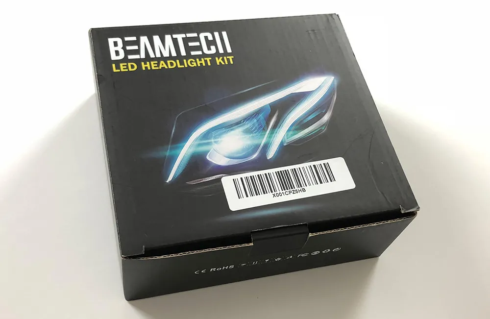 BEAMTECH S1 retail packaging photographed by BulbFacts