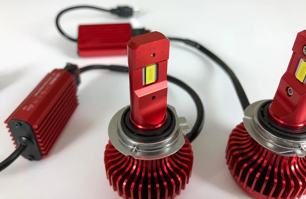 Lightening Dark LED headlight kit