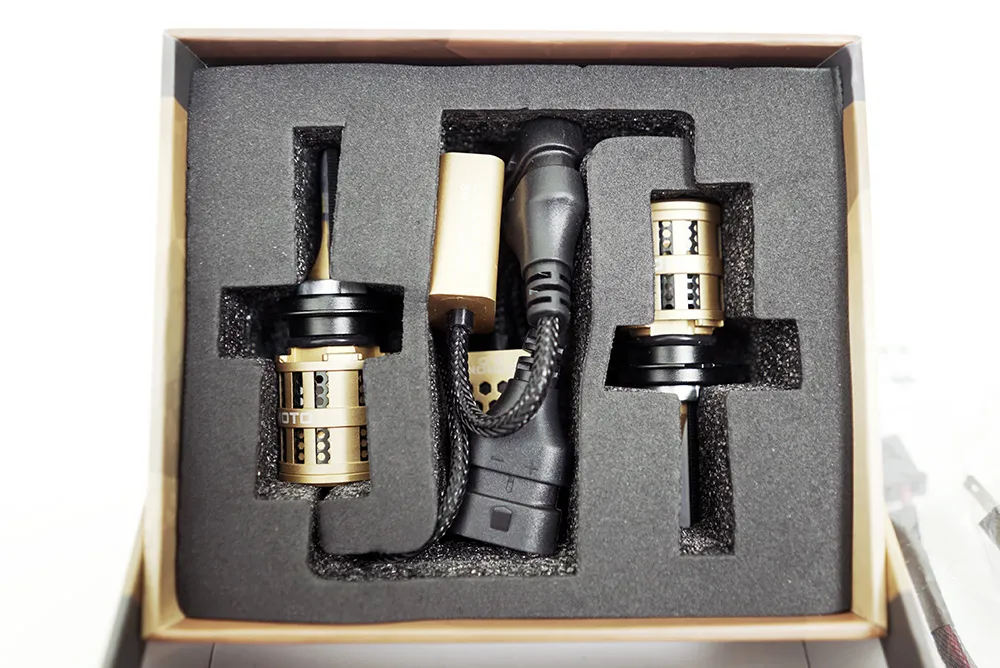 Morimoto 2Stroke 2.0 kit opened in its retail box