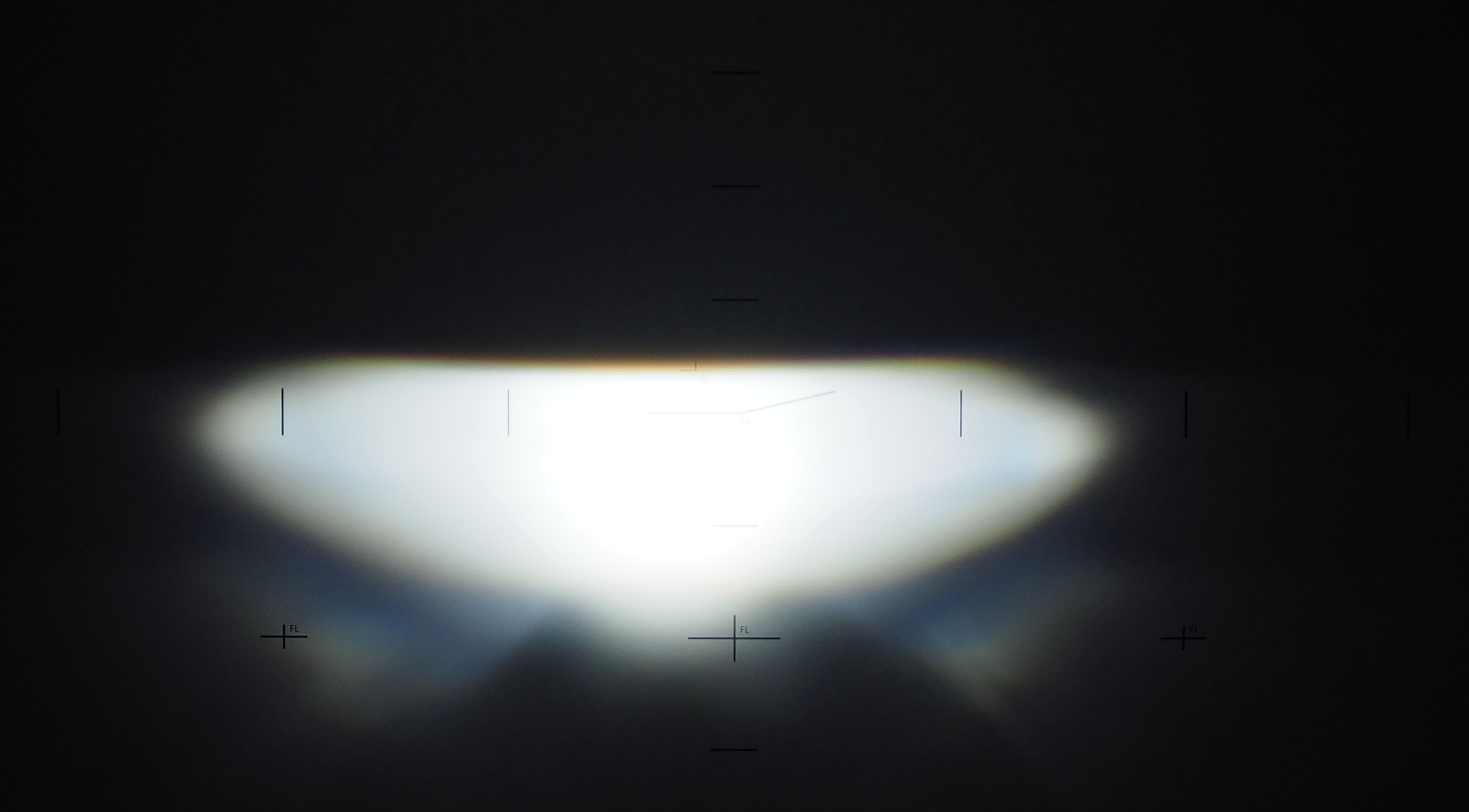 DDM Tuning SaberLED ProX 65W projector high beam pattern