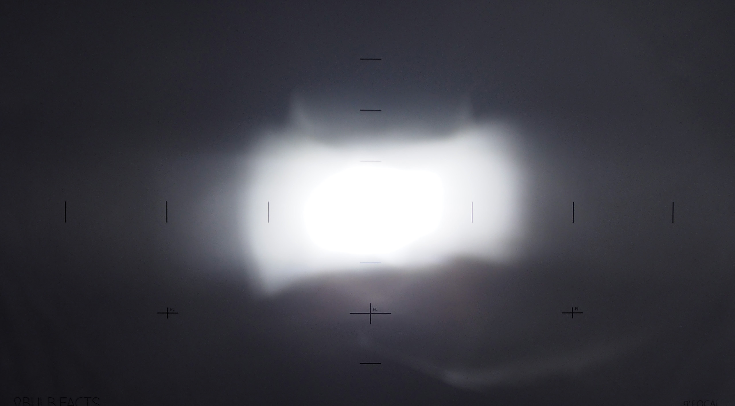 Hikari Wings reflector high beam pattern