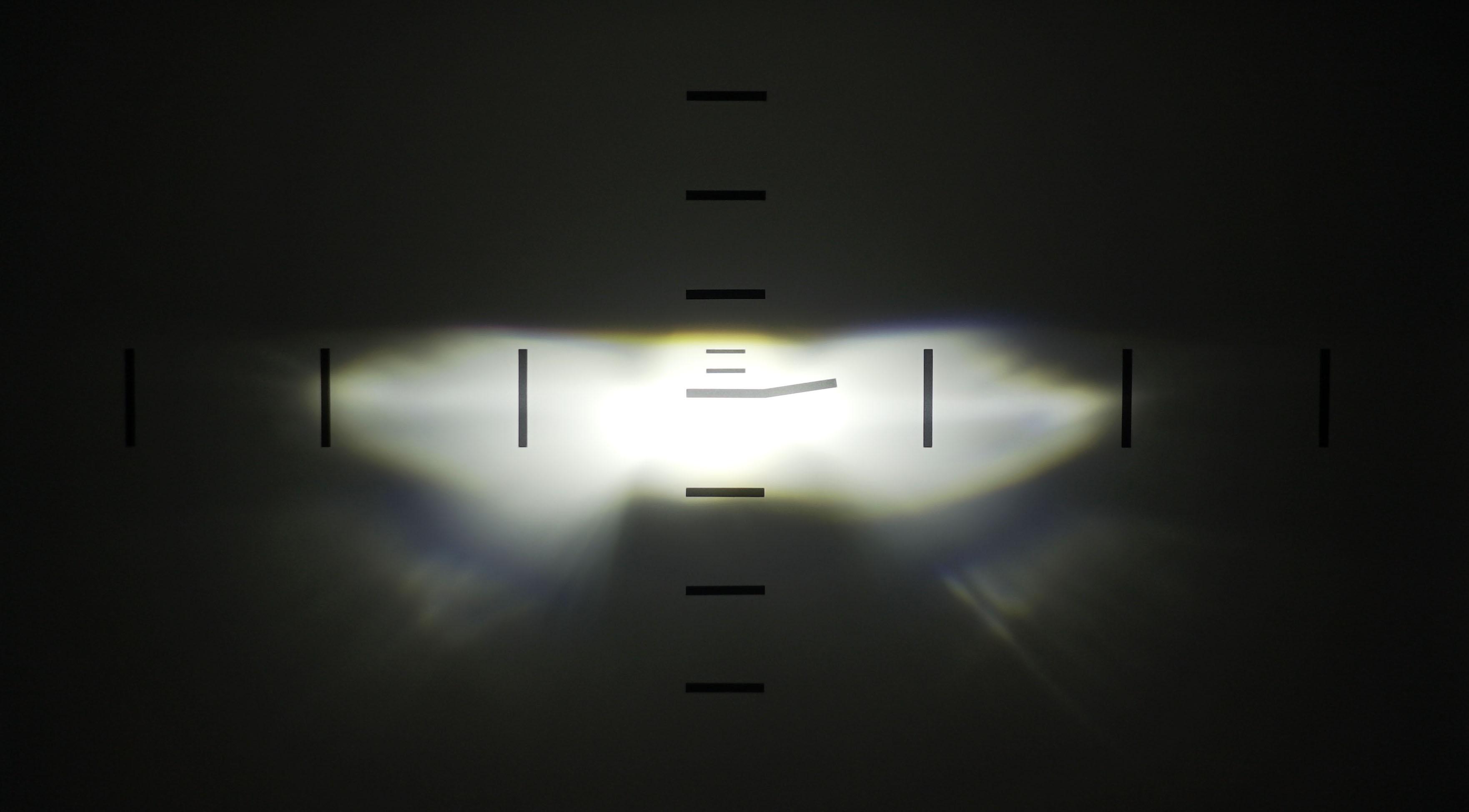 Philips Ultinon Pro5000 projector high beam pattern
