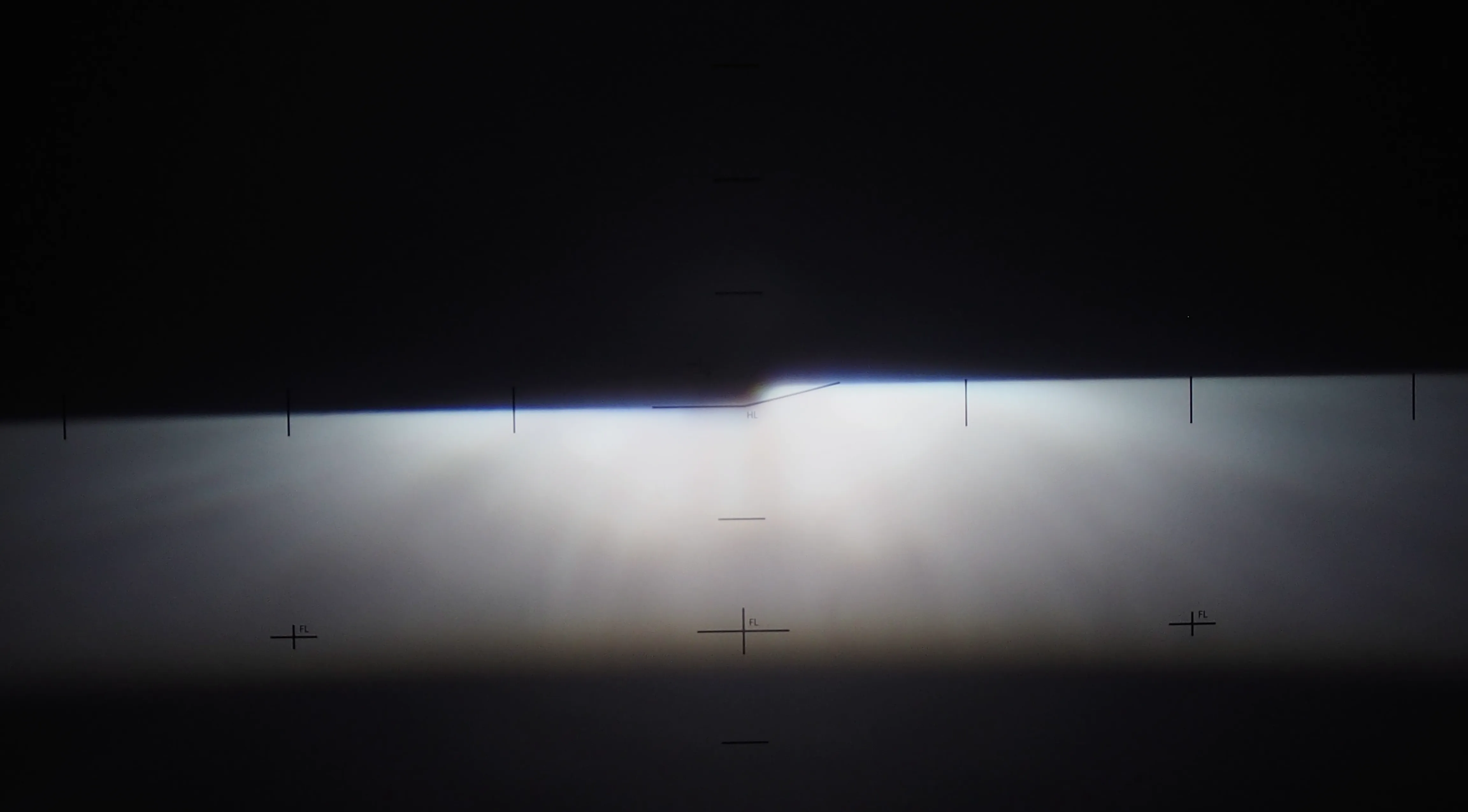 HID Projector Beam Pattern